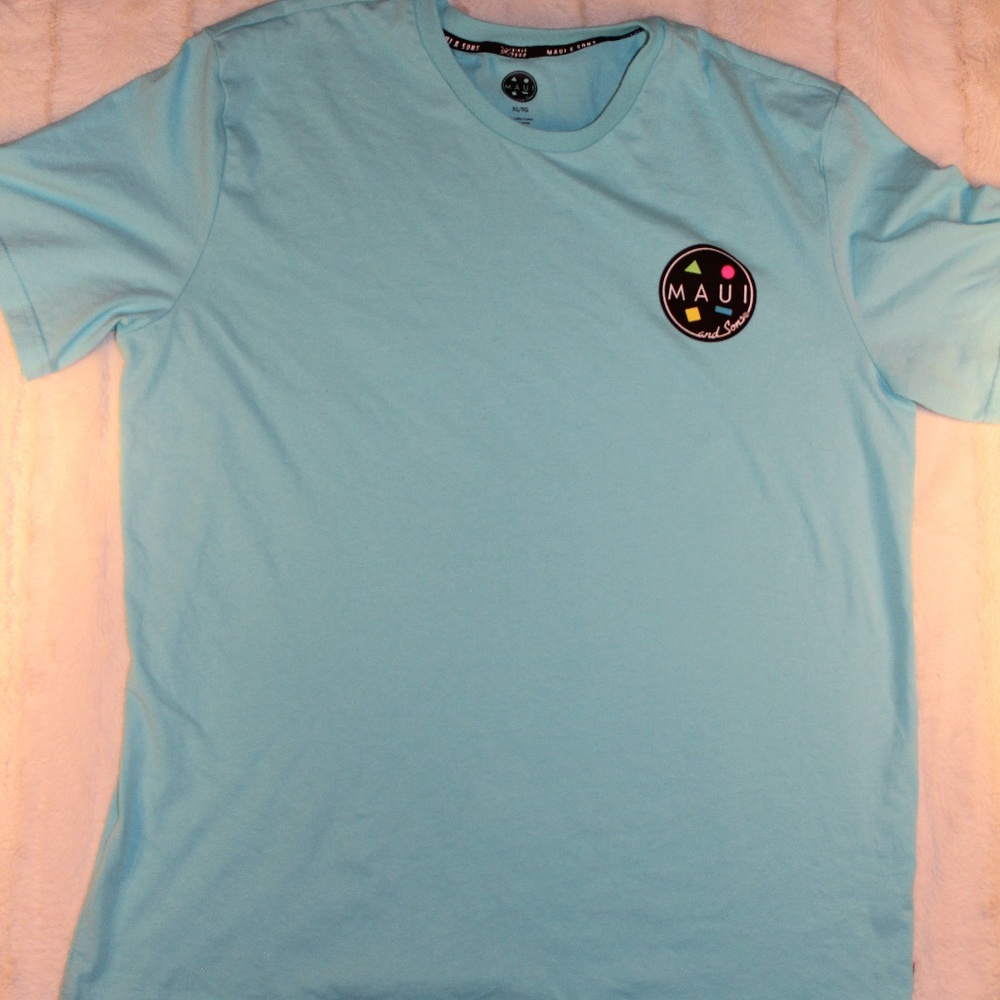 Maui blue t-shirt